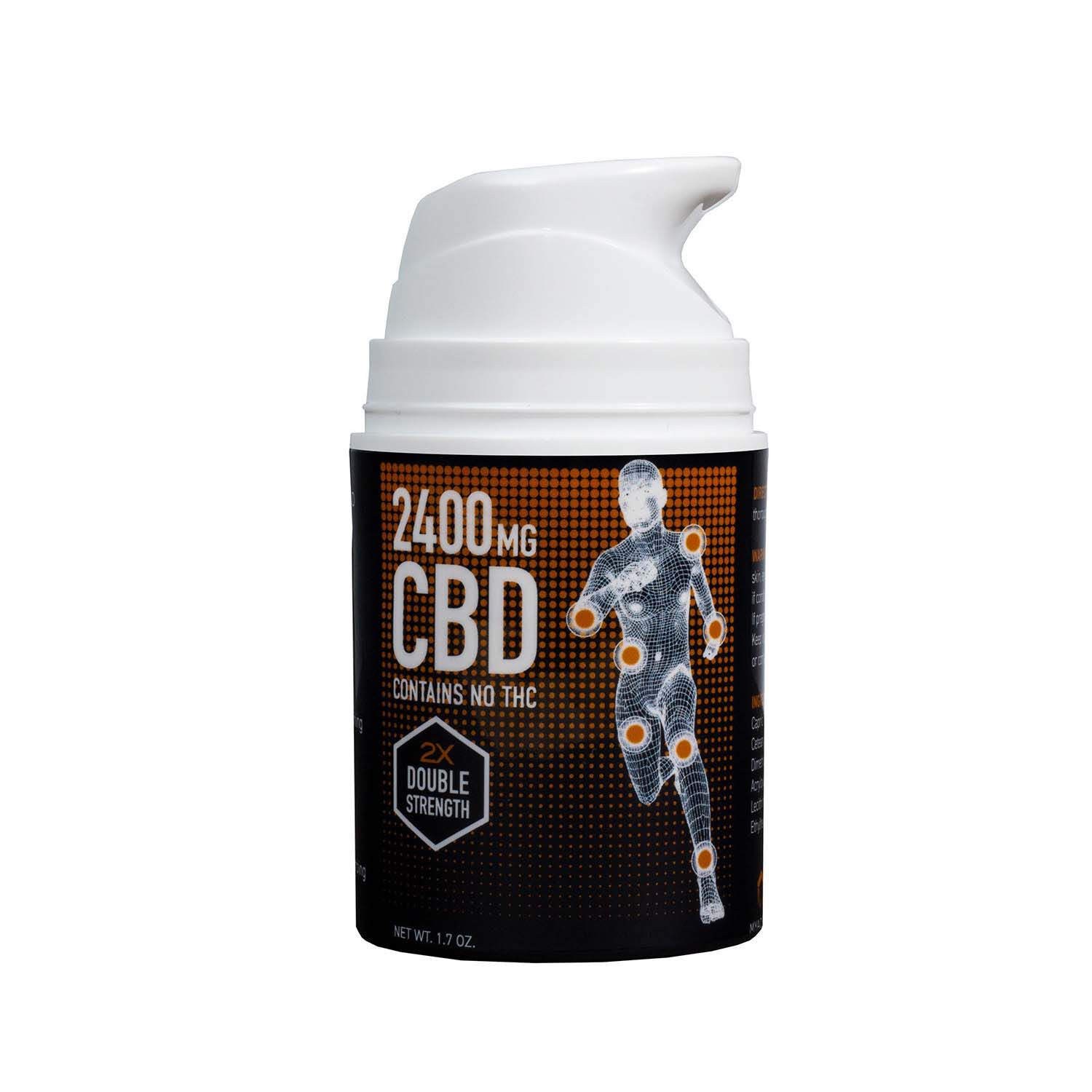 Myaderm Advanced Sport Fast Acting CBD Cream 2400 mg | GNC